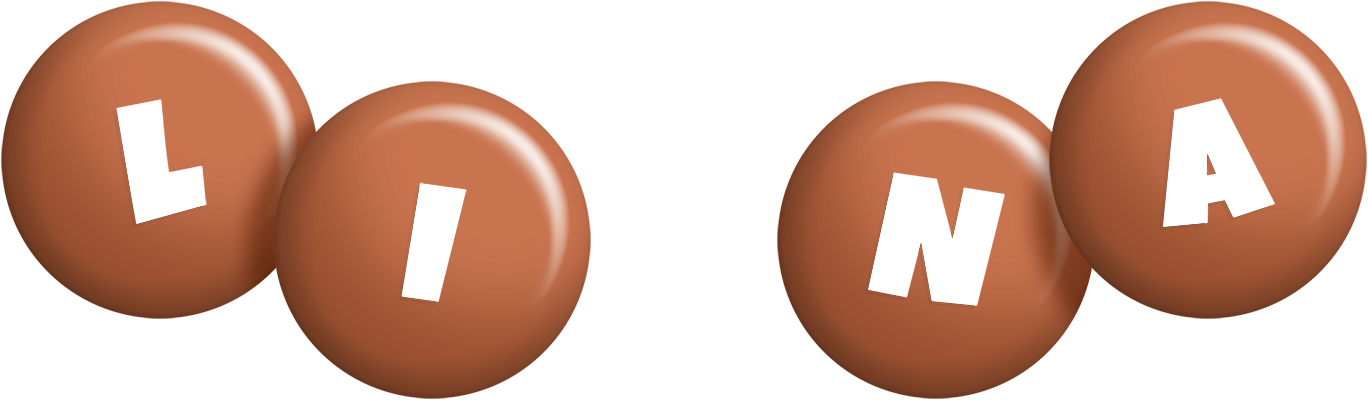 Li Na candy-brown logo